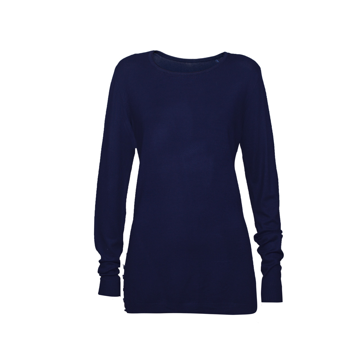 Ženski pulover, temno modra