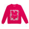 Dekliški pulover, temno roza