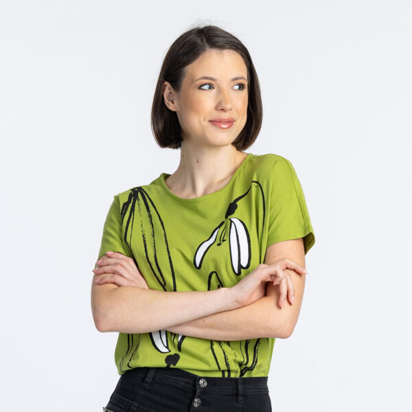 Ženska majica, svetlo zelena